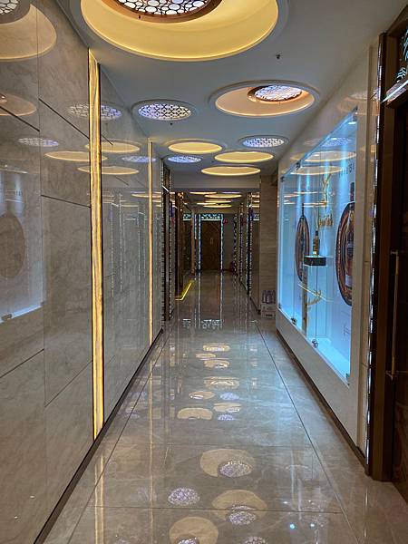 總裁行館名商酒店大廳環境